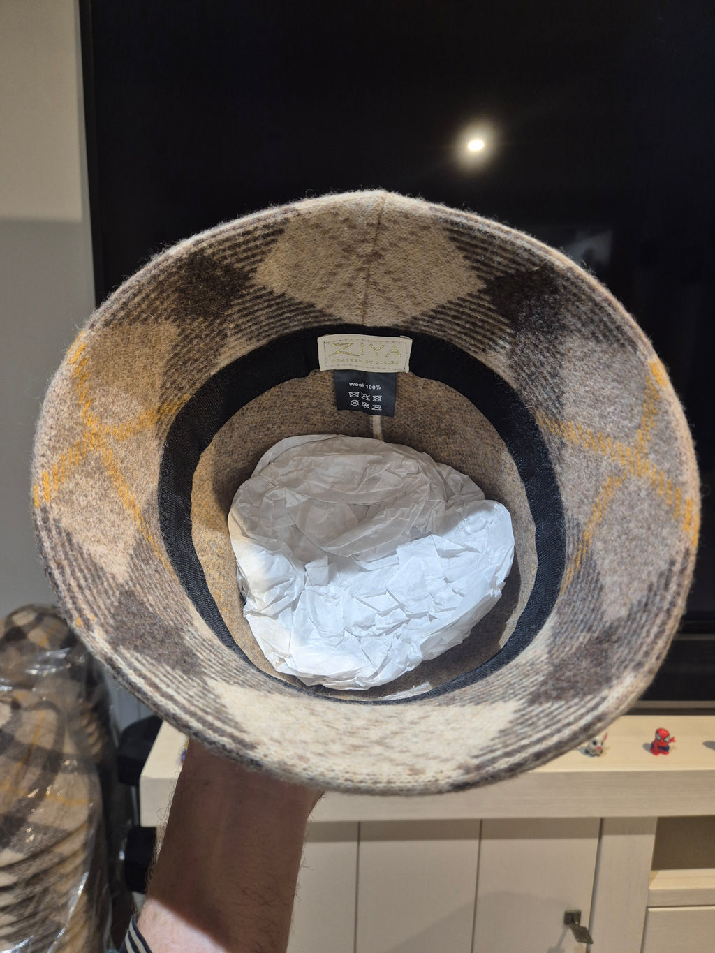 ZIYA Plaid Bucket Hat
